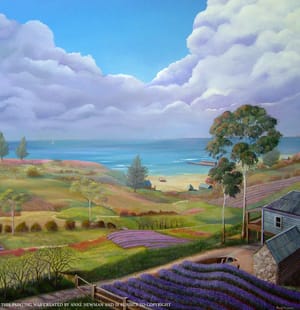"Lavender, Fields the Storm"