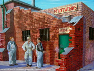 "Secret Men's Business: Paintworks"