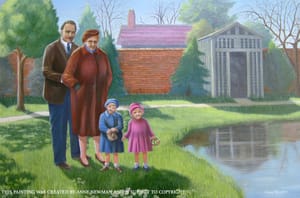 "The Chadwick Family in Vernon Park, England 1939"