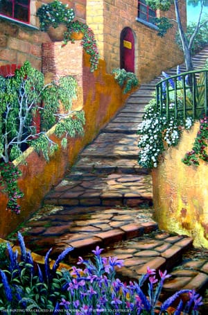 "Tuscan Steps"